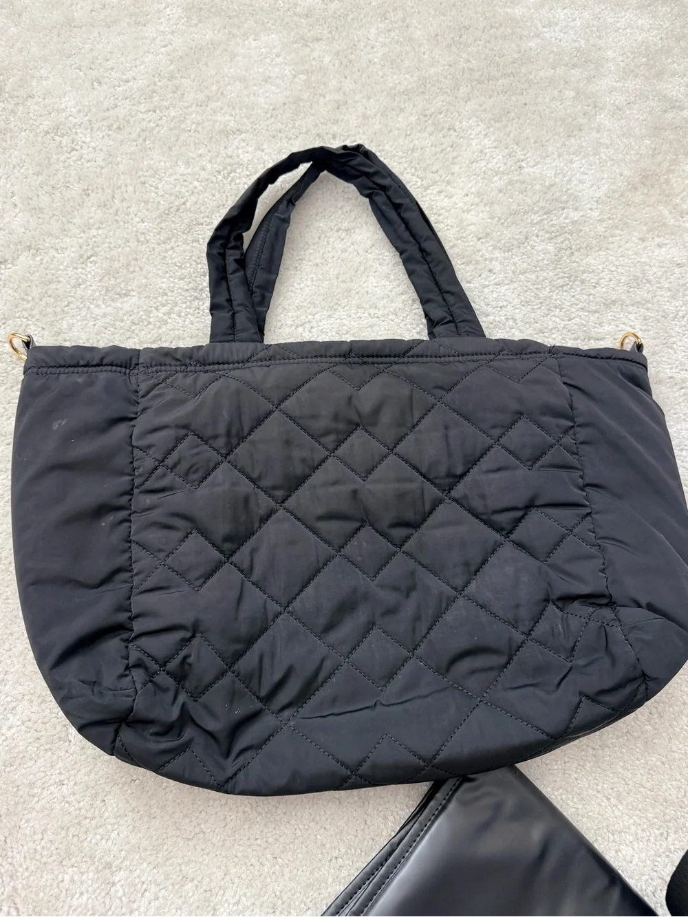 Marc Jacobs Quilted Nylon Diaper Tote Bag